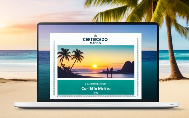 Certificado de Matrimonio en Linea en México